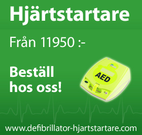 Hyra hjärtstartare - beställ defibrillator